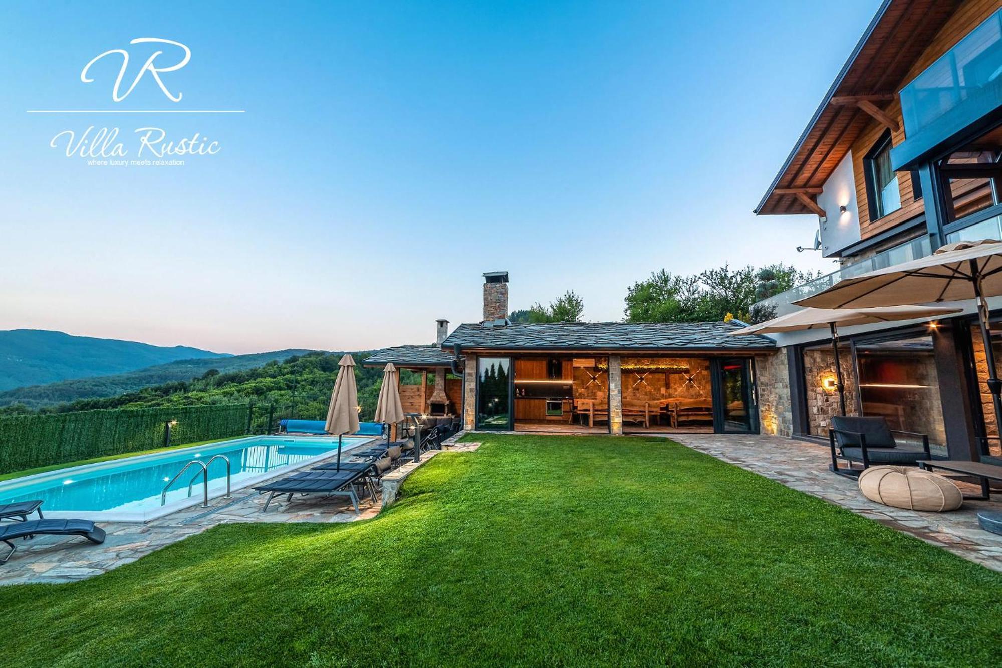 Вила Рустик / Villa Rustic Kyustendil Eksteriør bilde